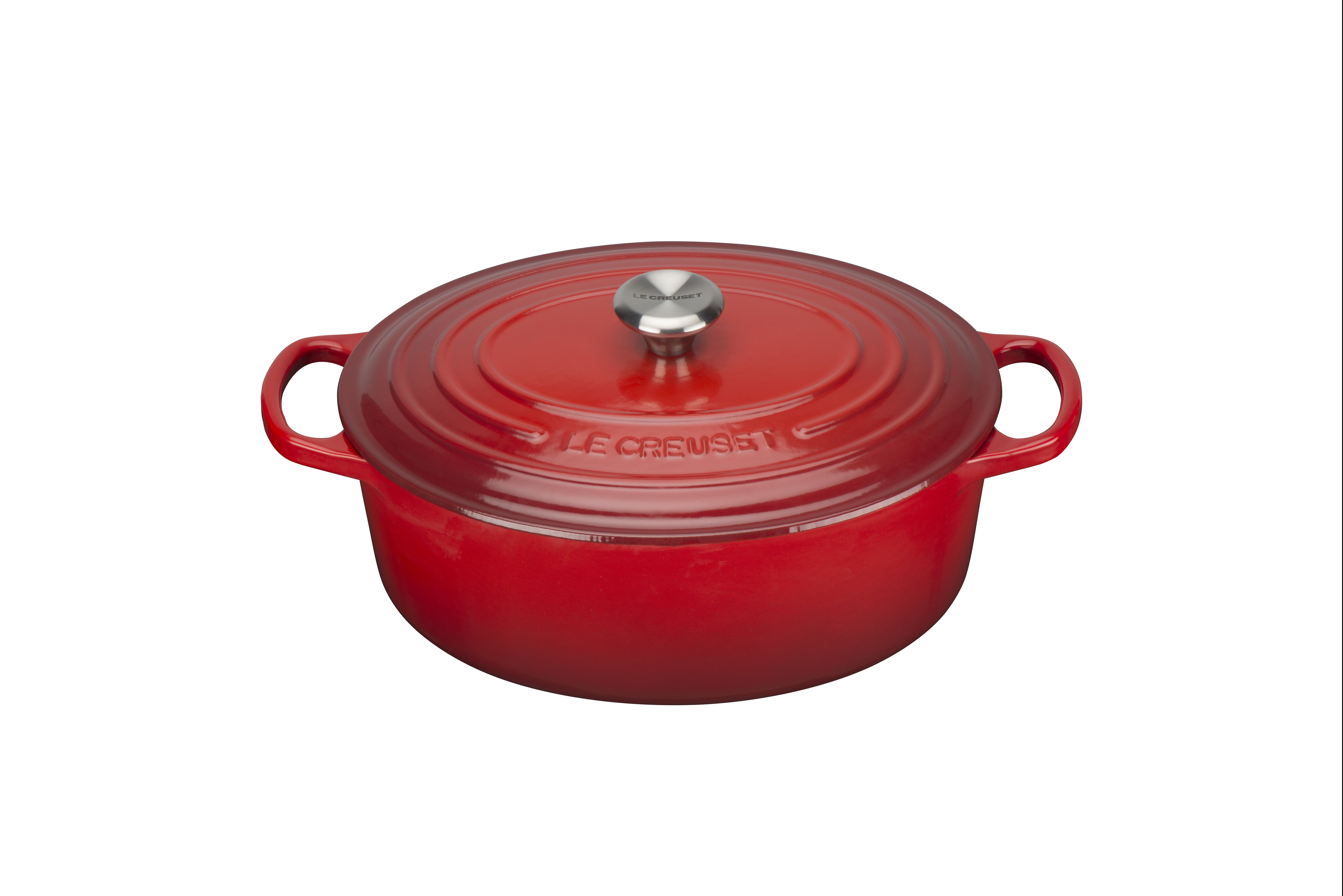 Le Creuset Oval Gryta 27 cm 4,1 L Cerise