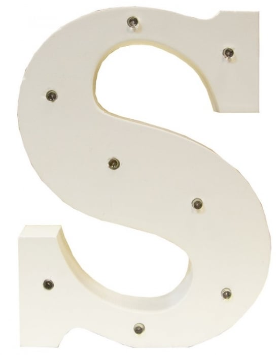 Sass &amp Belle Bokstavslampa S
