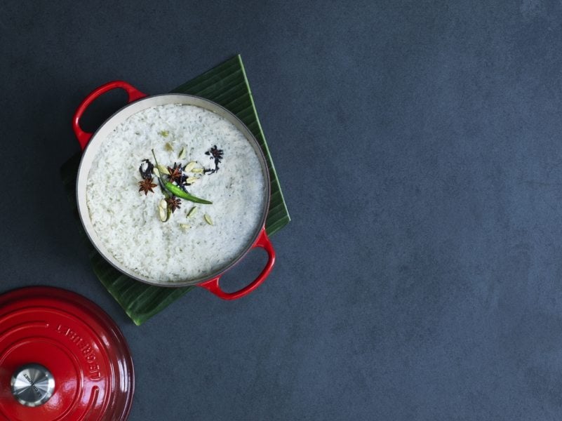 Le Creuset sauteuse 24 cm 3.4 lit röd
