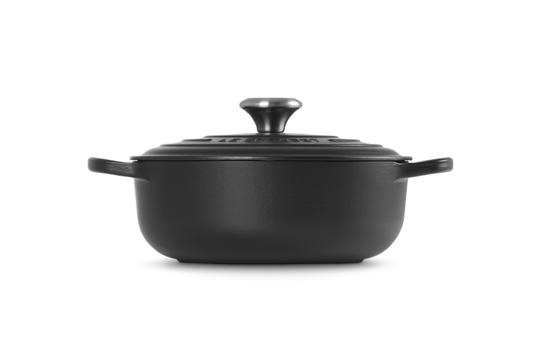 Le Creuset Sauteuse Gryta 24 cm Svart matt