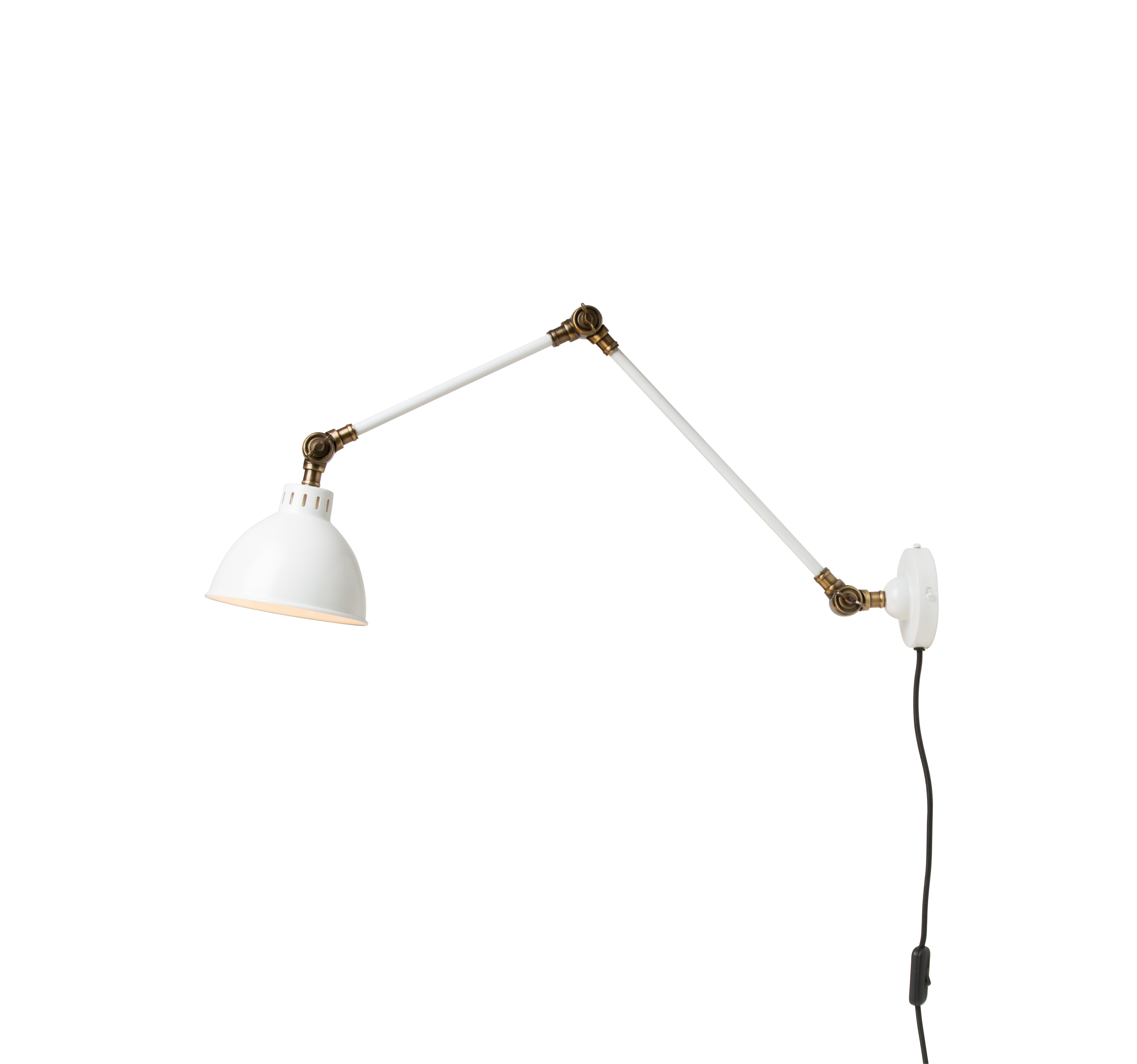 Watt & Veke Vägglampa Henry vit