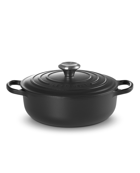 Le Creuset Sauteuse Gryta 24 cm Svart matt