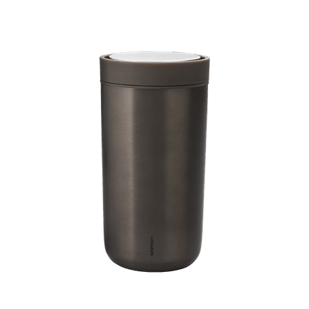 Stelton To Go Click Mugg 0,2L Mörkbrun Metallic