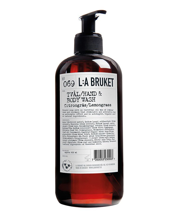 L:a Bruket Flytande Tvål Citrongräs 450 ml