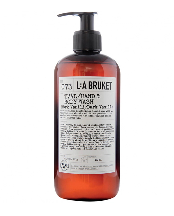 L:a Bruket Flytande Tvål Mörk Vanilj 450 ml