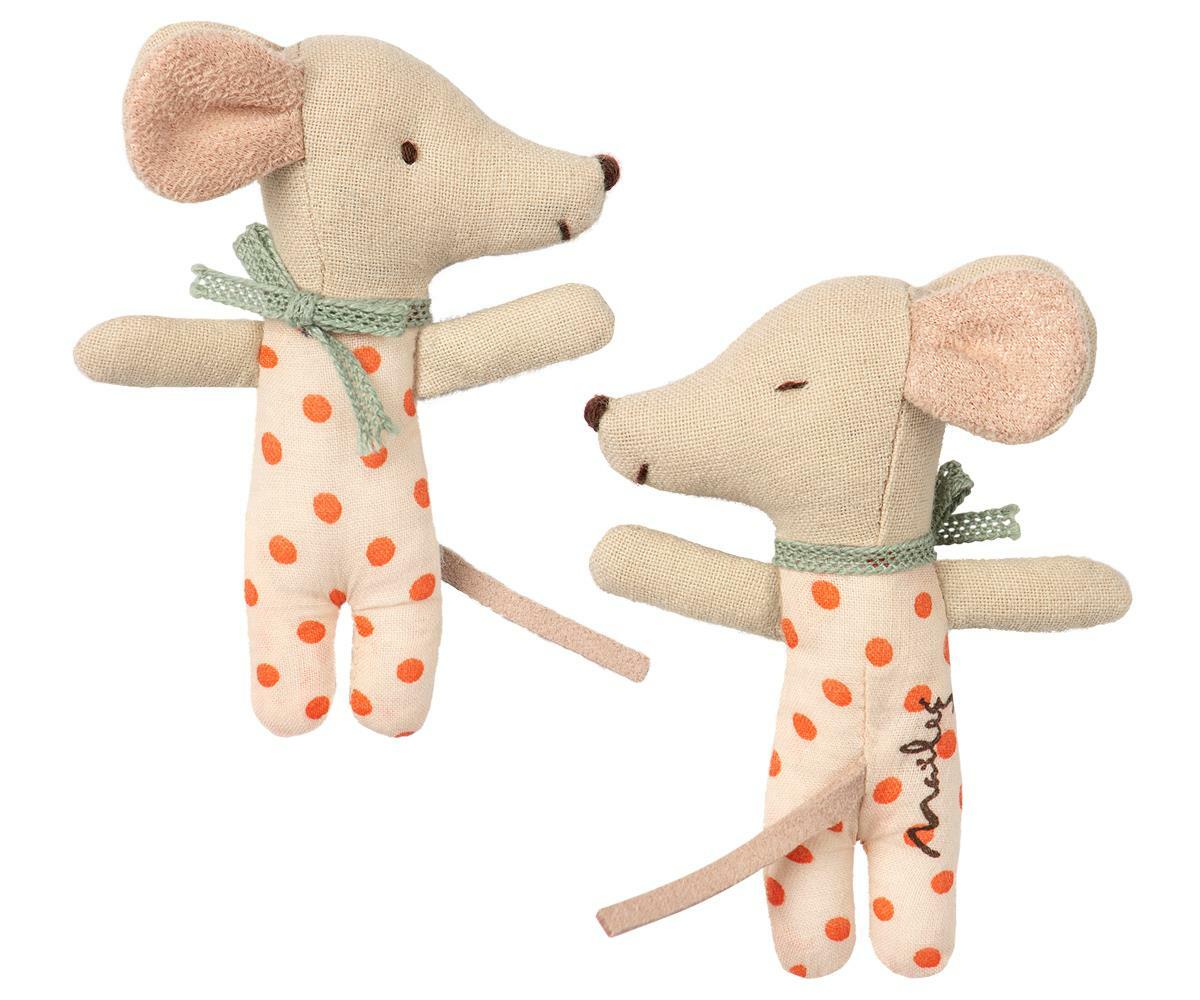 Maileg Baby mouse sleepy/wakey girl