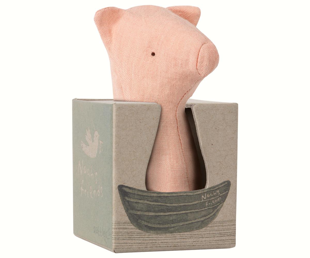 Maileg Noah´s Friends Gris Skallra