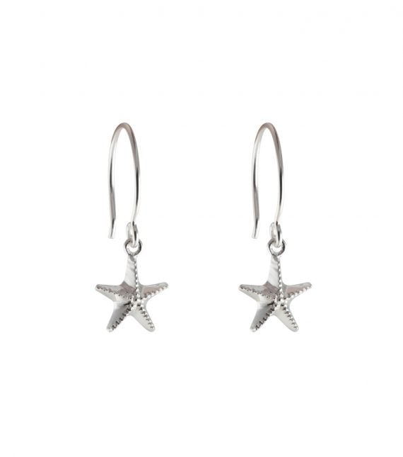Syster P - Beaches Starfish örhänge Silver