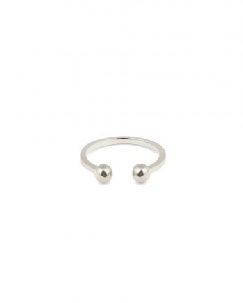 Syster P Strict ball ring silver