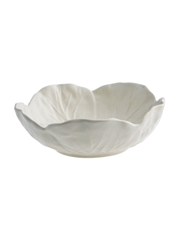 Bordallo Pinheiro Cabbage Skål 15cm Beige