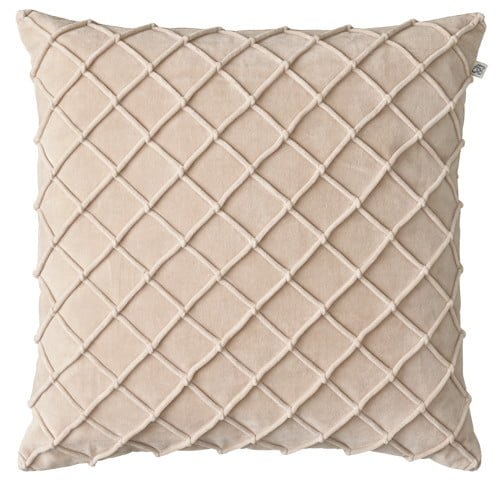Chhatwal & Jonsson kuddfodral Deva beige sammet
