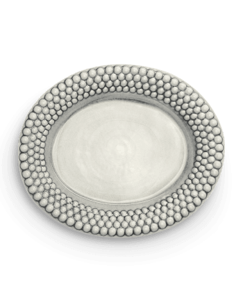 Mateus Fat Bubbles Ovalt Grå 35 cm