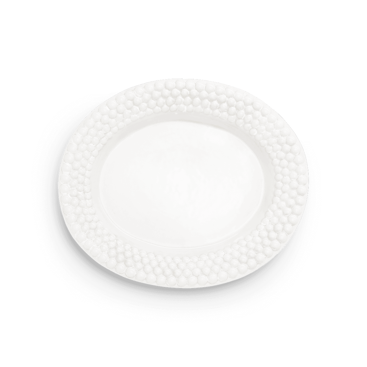 Mateus Fat Bubbles Ovalt Vit 35 cm