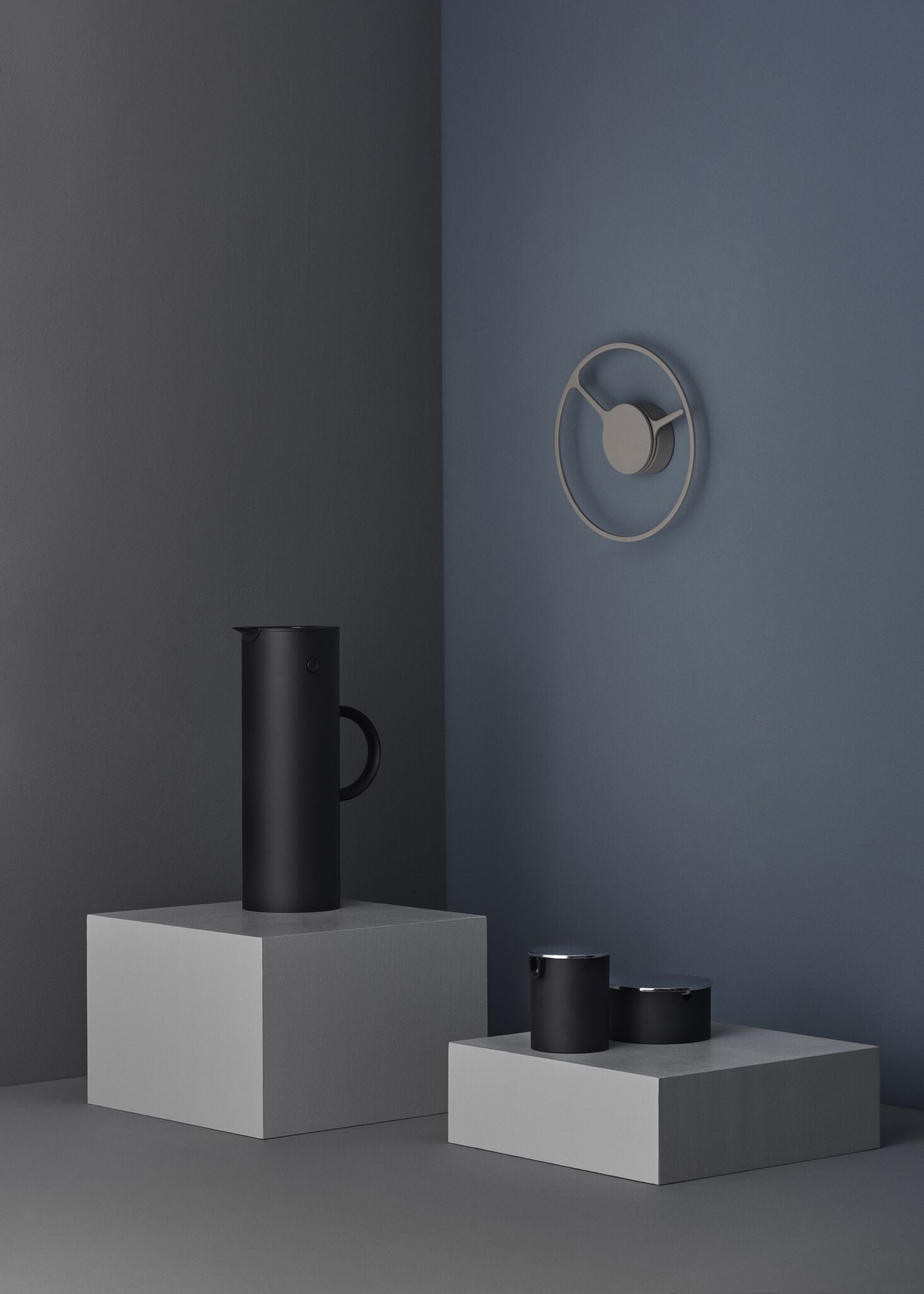 Stelton EM 77 termoskanna 1 L Soft Black