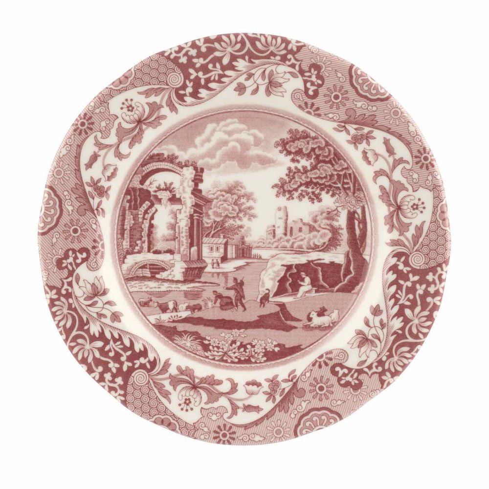 Spode Cranberry Italian Dessert Tallrik 20 cm