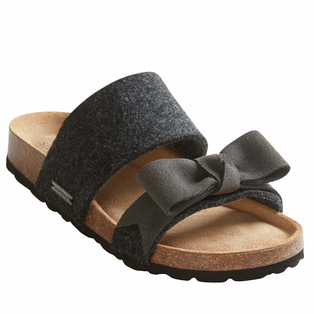 Shepherd Sandal Elisabet Svart/Grafit