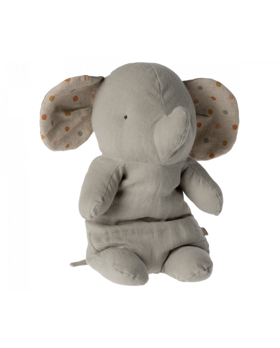 Maileg - Elefant, Plys, Stor - Lyserød 16-6997-00