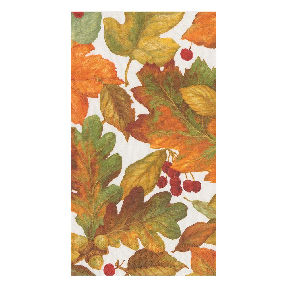 Caspari Servetter Autumn Leaves 11x20cm