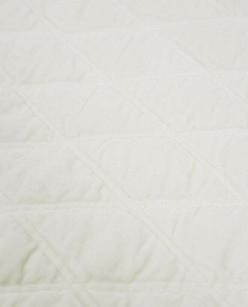 Lexington Quilted Cotton Velvet Bedspread White Butik Victoria
