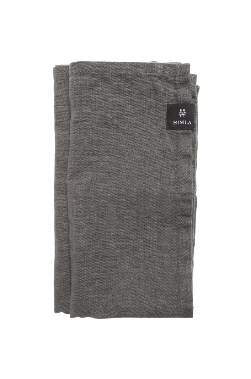 Himla Linneservett Sunshine Charcoal 4-pack