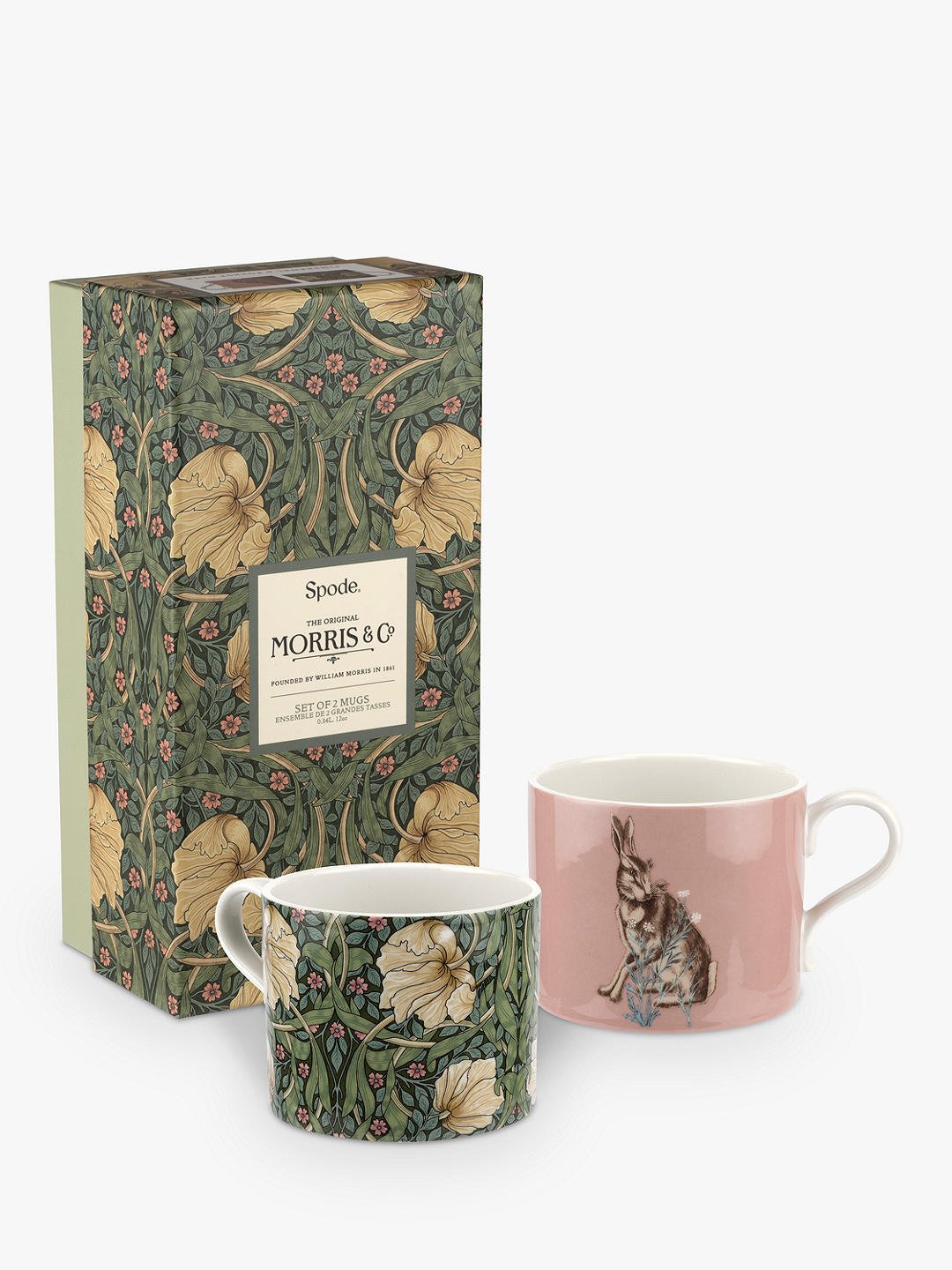 Morris & Co Muggar Pimpernel & Forest Hare 2-pack 0.34 L