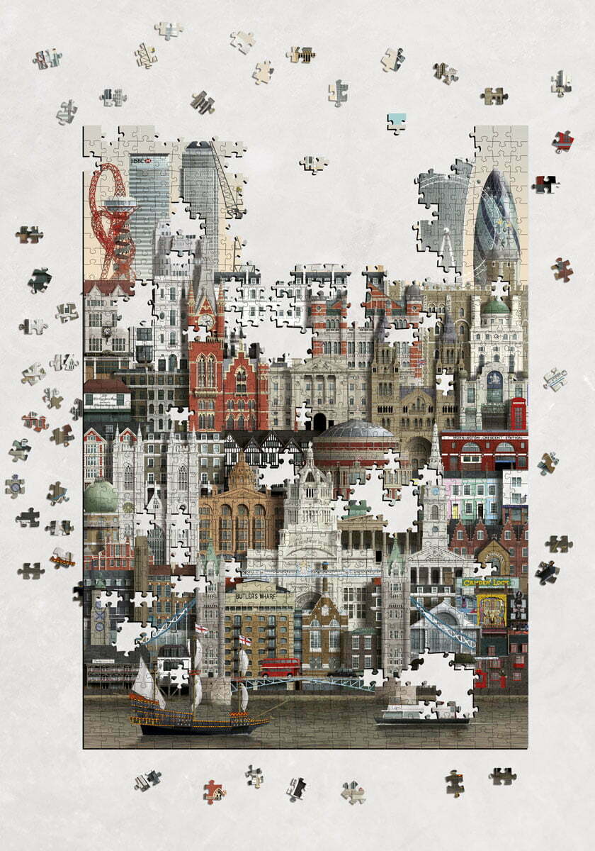 Martin Schwartz Pussel 1000 bitar London