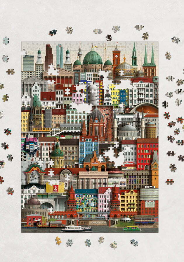Martin Schwartz Pussel 1000 bitar Berlin