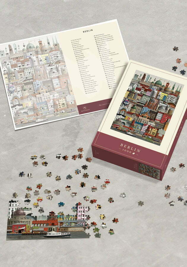 Martin Schwartz Pussel 1000 bitar Berlin
