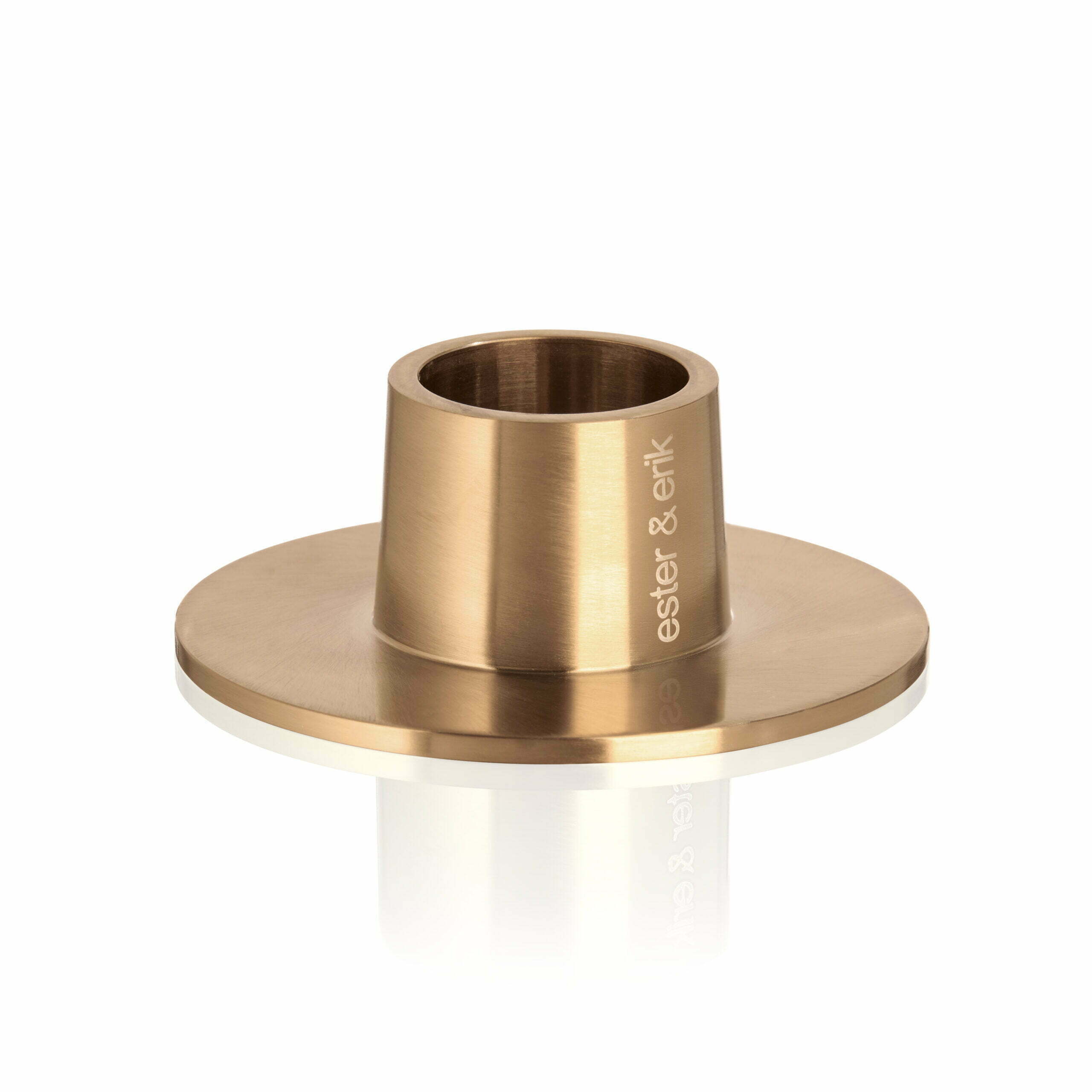 Ester & Erik Ljusstake Matt Rose Gold