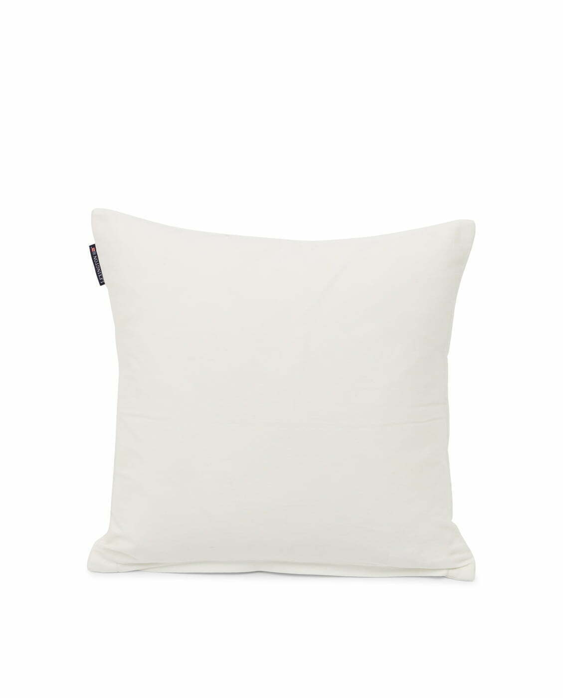 Lexington Arts & Crafts Cotton Pillow Cover White/Gray