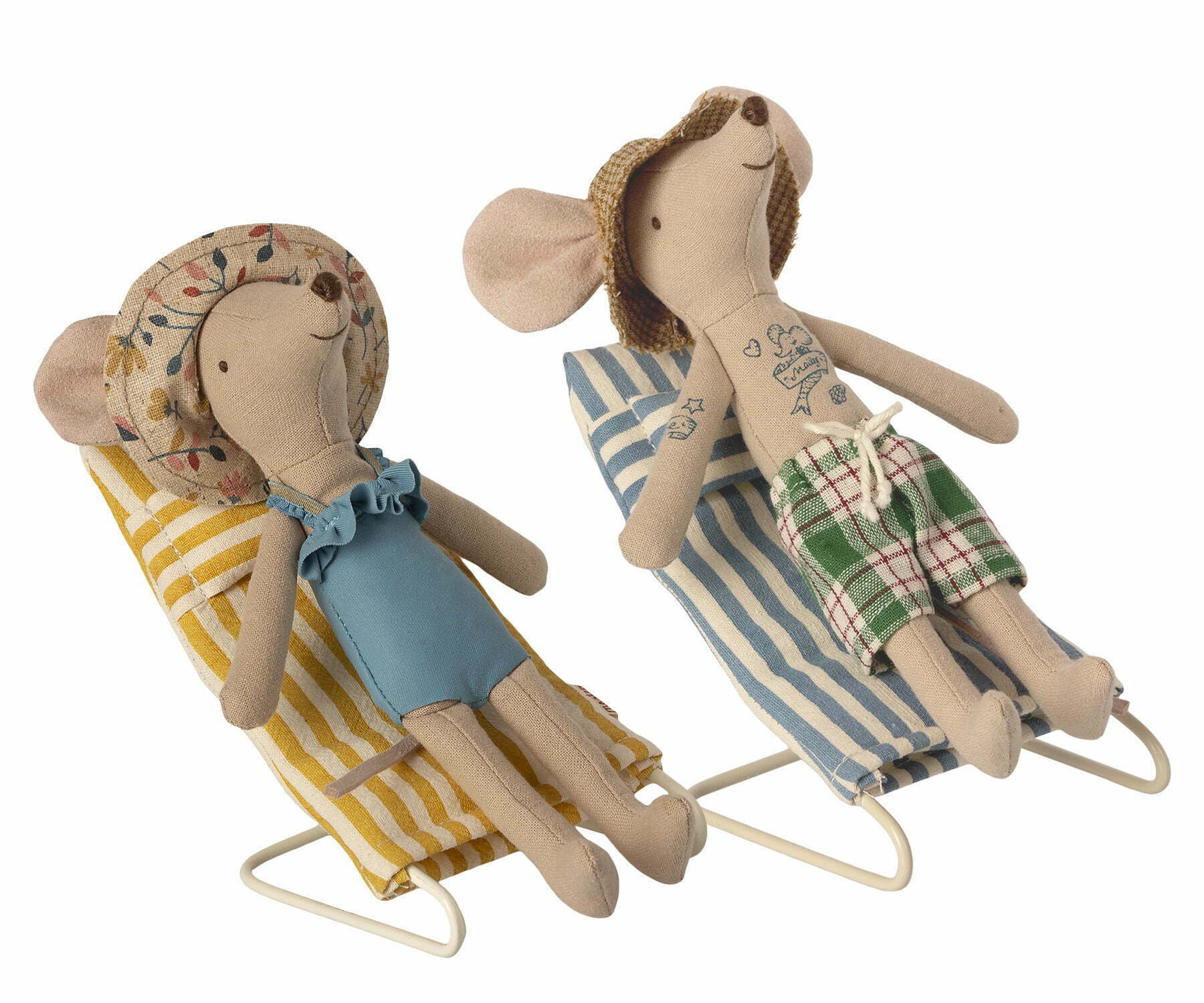 Maileg Strandstol set