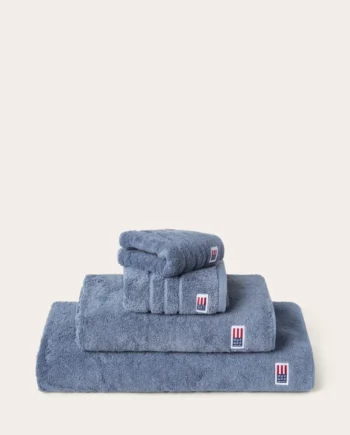 Lexington original towel steel blue