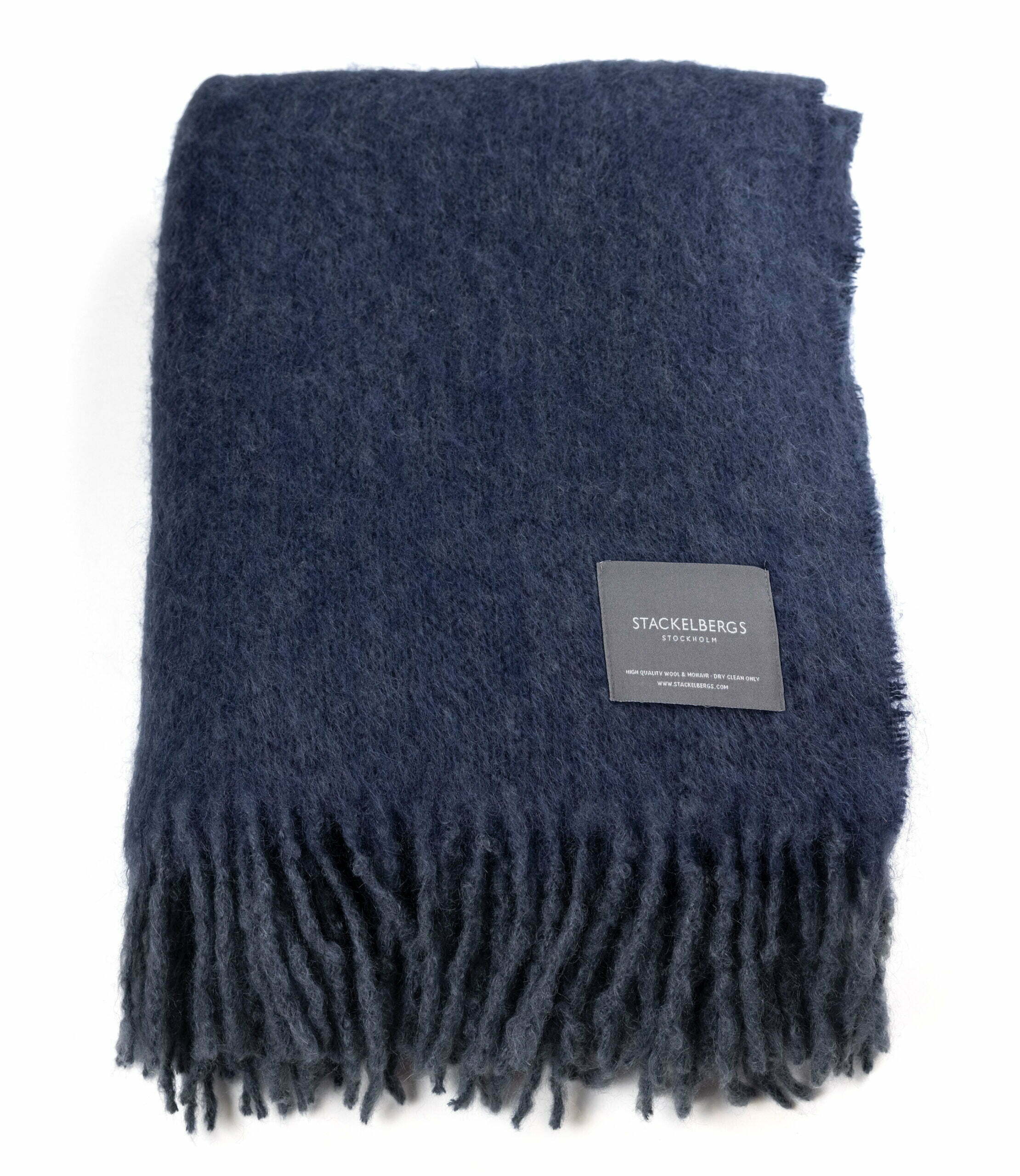 Stackelbergs Mohair Pläd Tide & Marin Melange