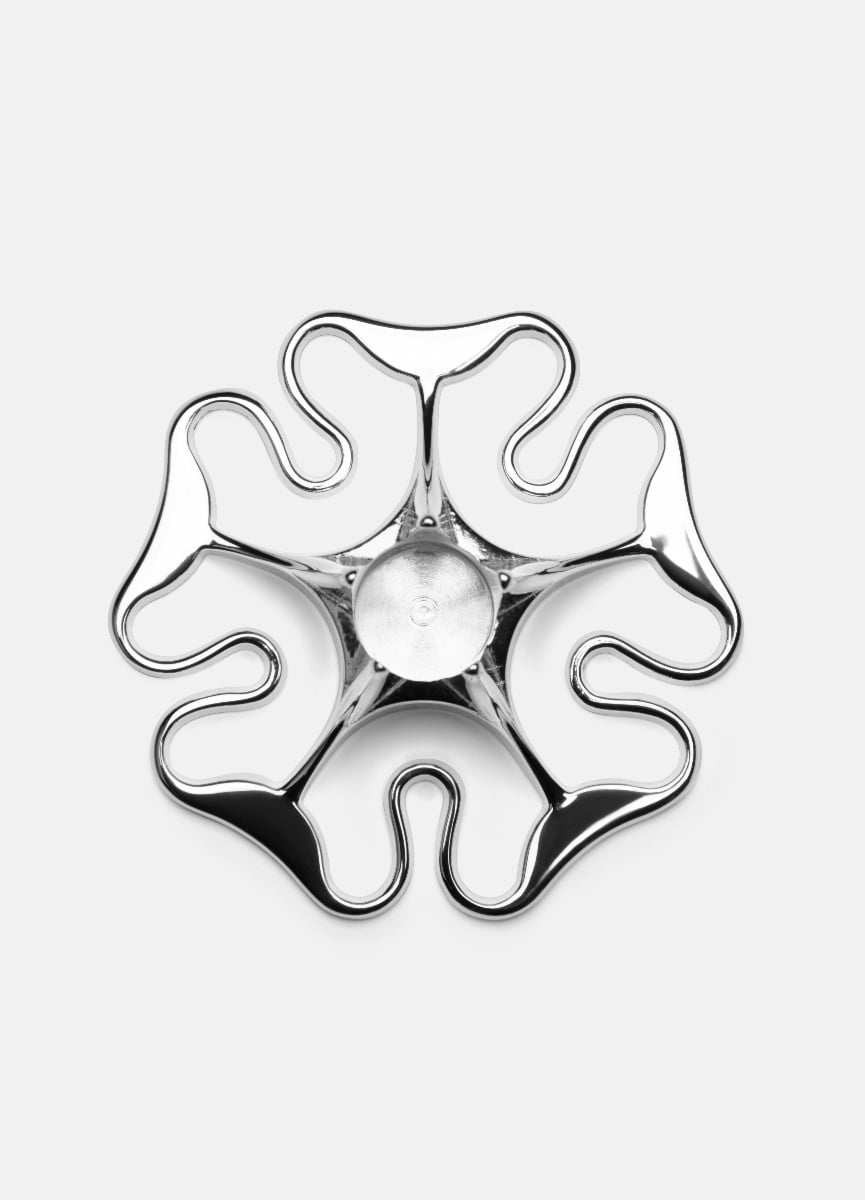Skultuna Ljusstake Rosen Silver
