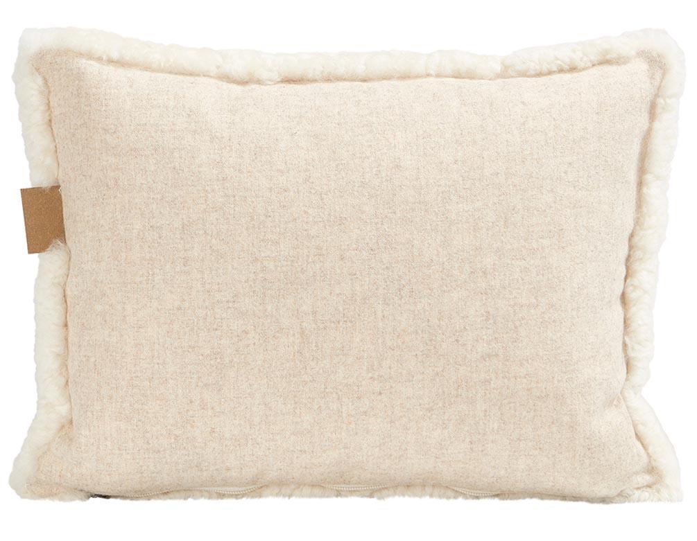 Shepherd Fårskinnskudde Lina Creme 40x30cm