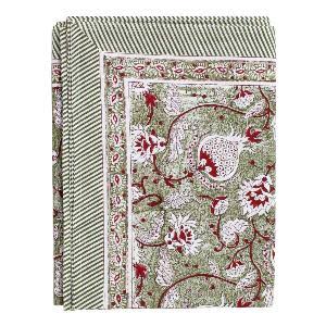 Chamois pomegrante green