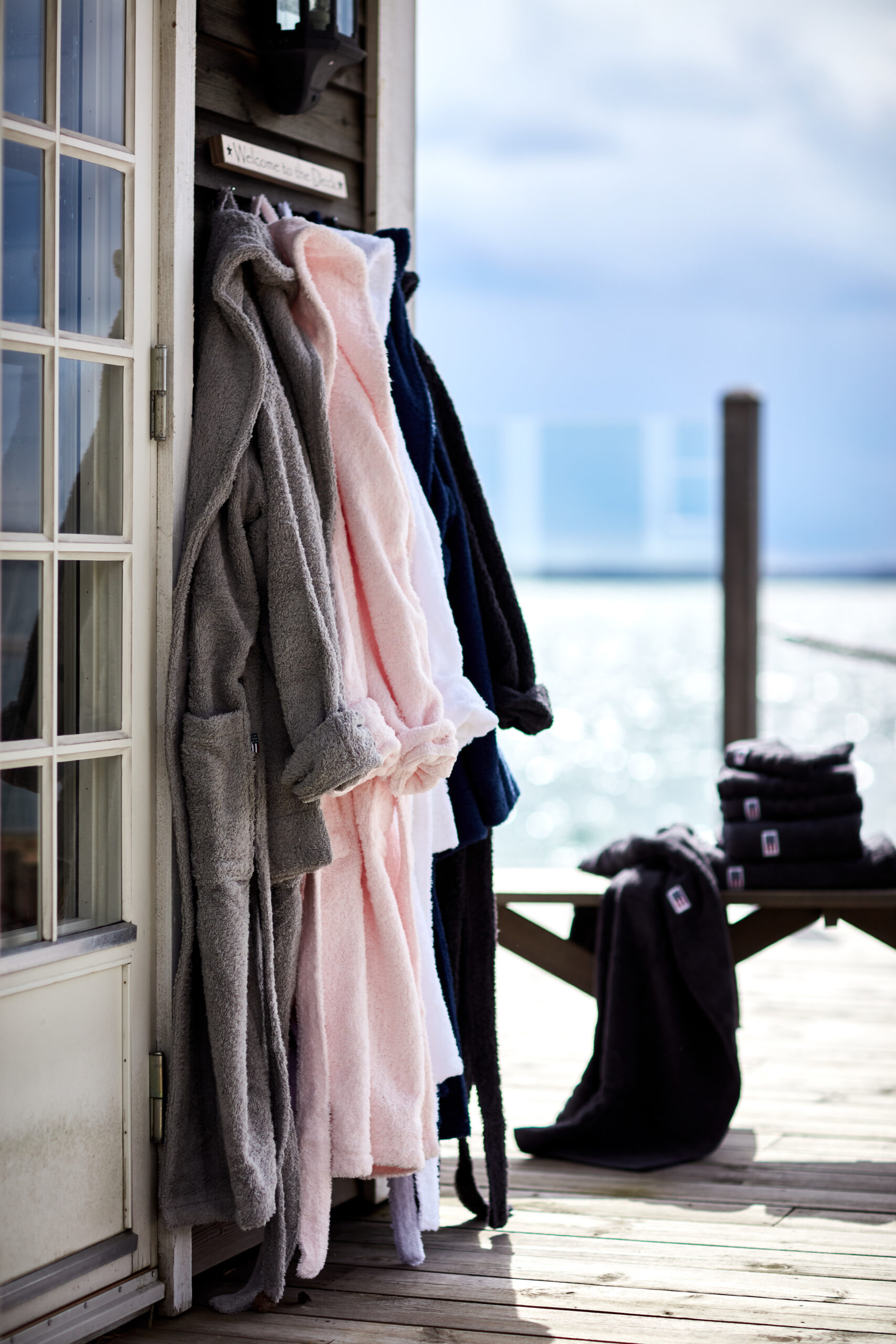 Lexington Original Bathrobe Charcoal S