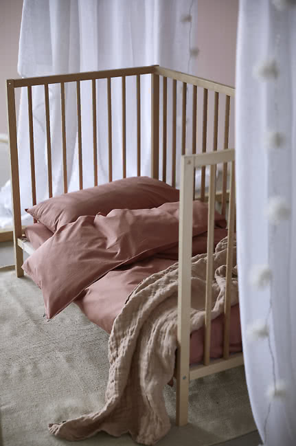 Himla Hannelin Baby pläd Nude/Natural