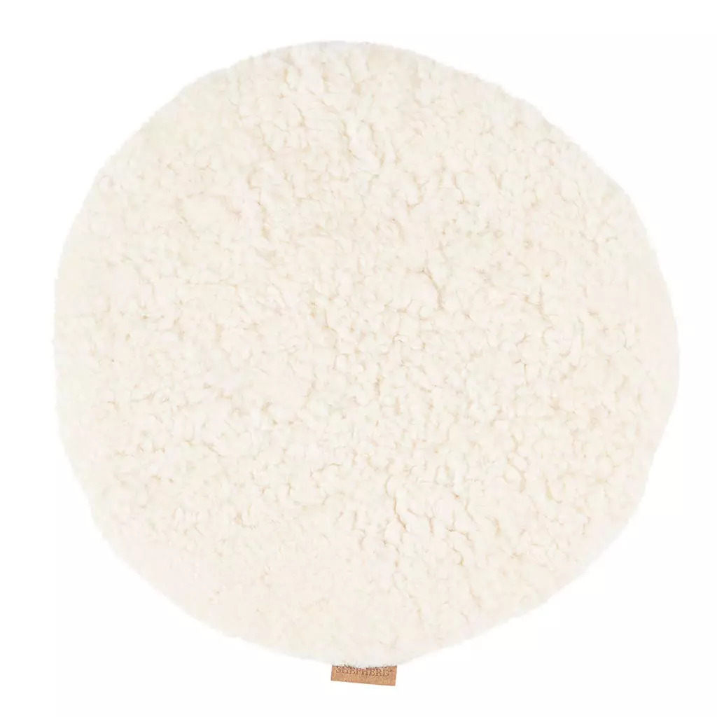 Shepherd Ida Fårskinnsdyna 38 cm Creme