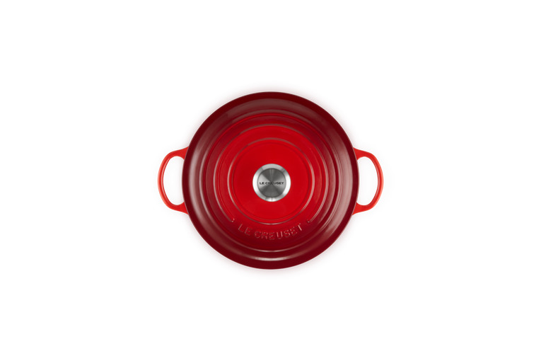 Le Creuset Stekgryta 24 cm Cerise - Bild 4