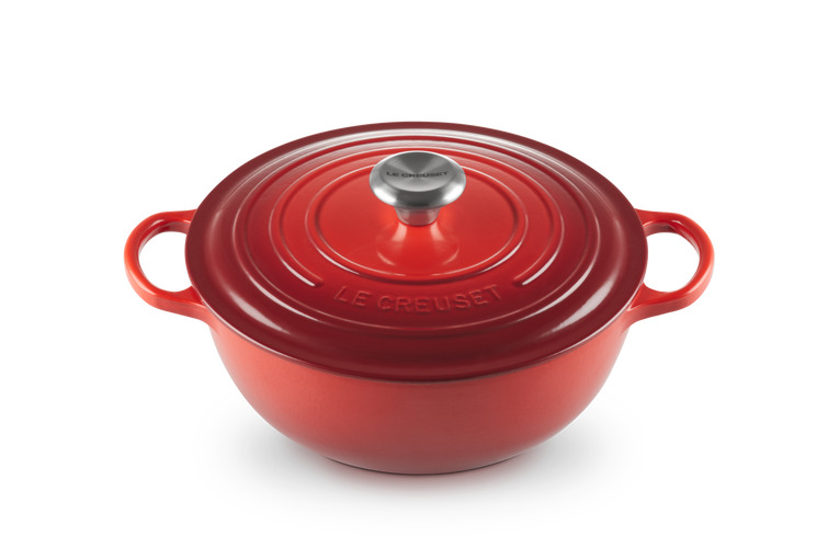 Le Creuset Stekgryta 24 cm Cerise - Bild 2