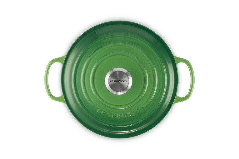 Le Creuset Gryta Rund 24 cm 4,2 L Bamboo Green - Bild 4