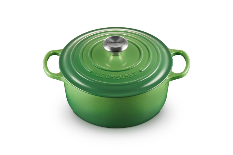 Le Creuset Gryta Rund 24 cm 4,2 L Bamboo Green - Bild 2