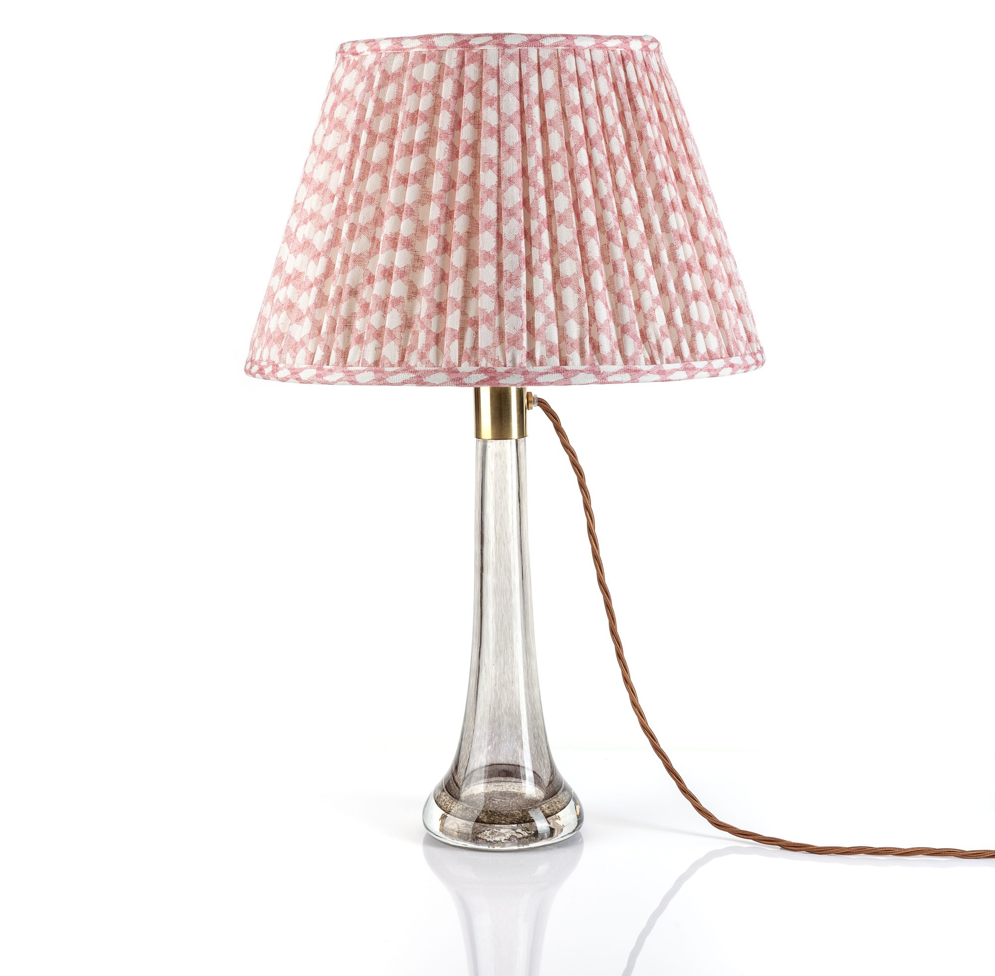Fermoie lampskärm