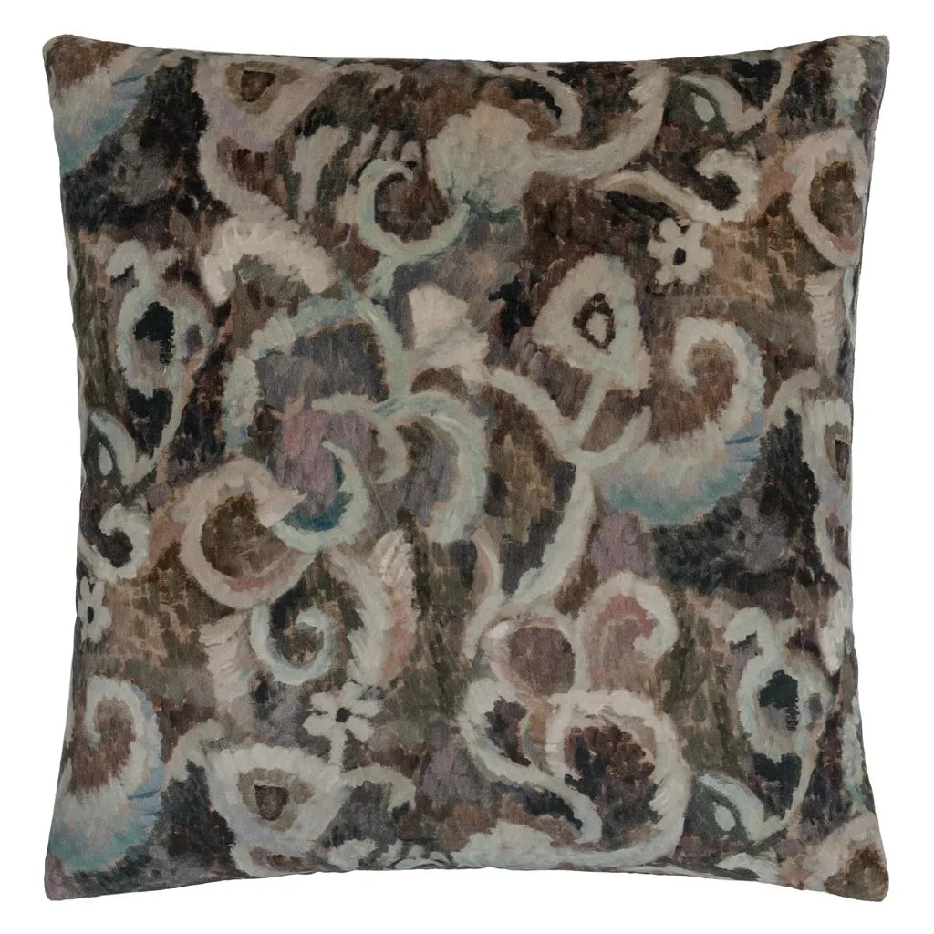 Designers Guild Kudde Tapestry Flower Damson