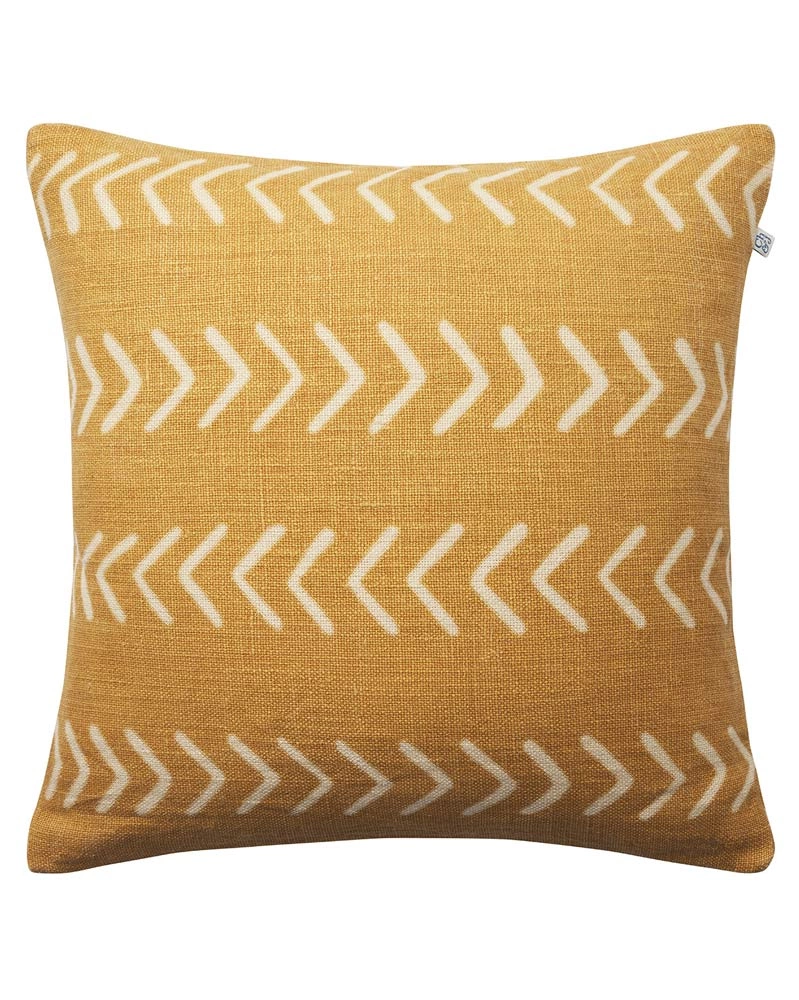 Chhatwal & Jonsson Linne Kuddfodral Tara Spicy Yellow