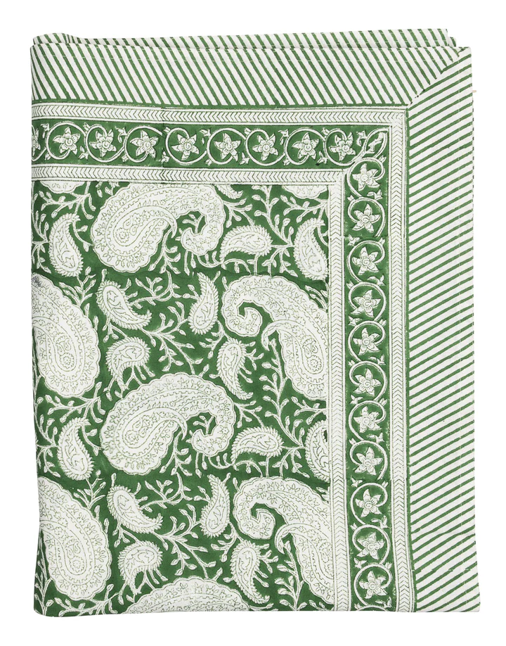 Chamois Duk Big Paisley Forrest Green