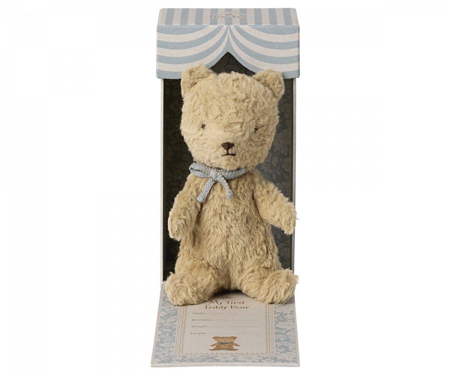 Maileg My First Teddy Blå