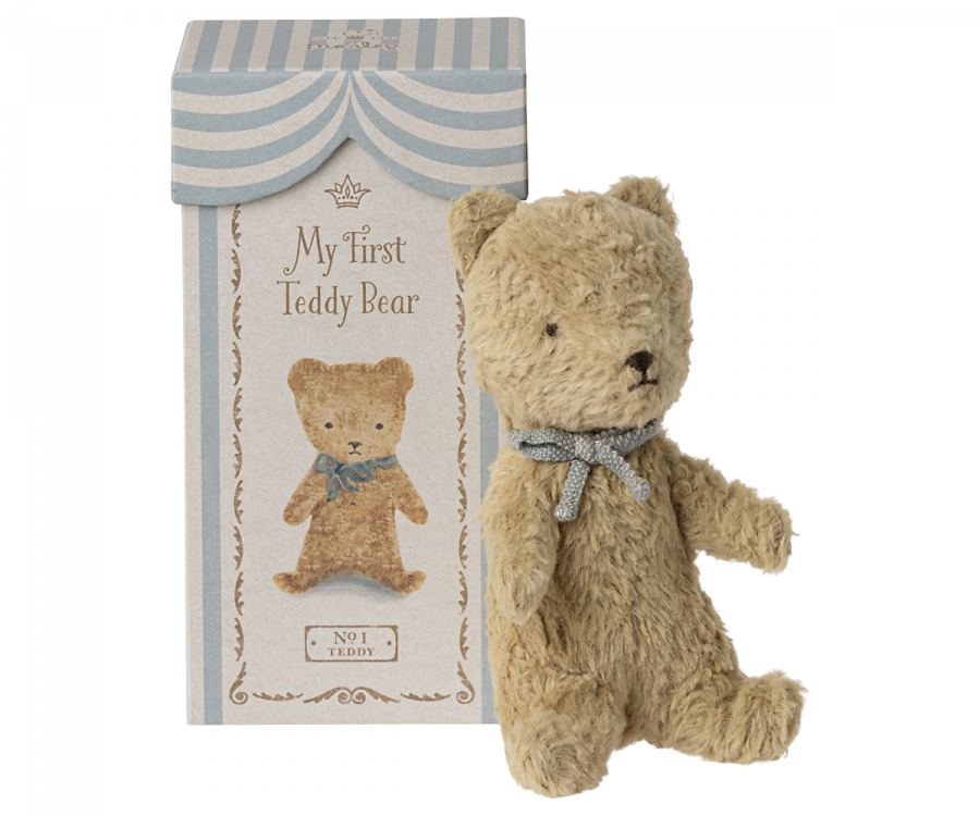 Maileg My First Teddy Blå