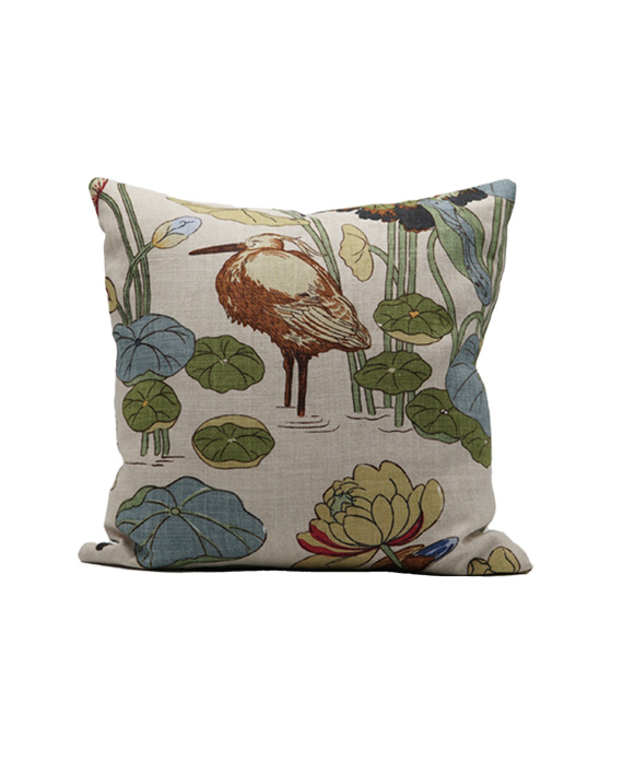 GP & J Baker Kuddfodral Nympheus Stone/Pistachio 50x50 cm